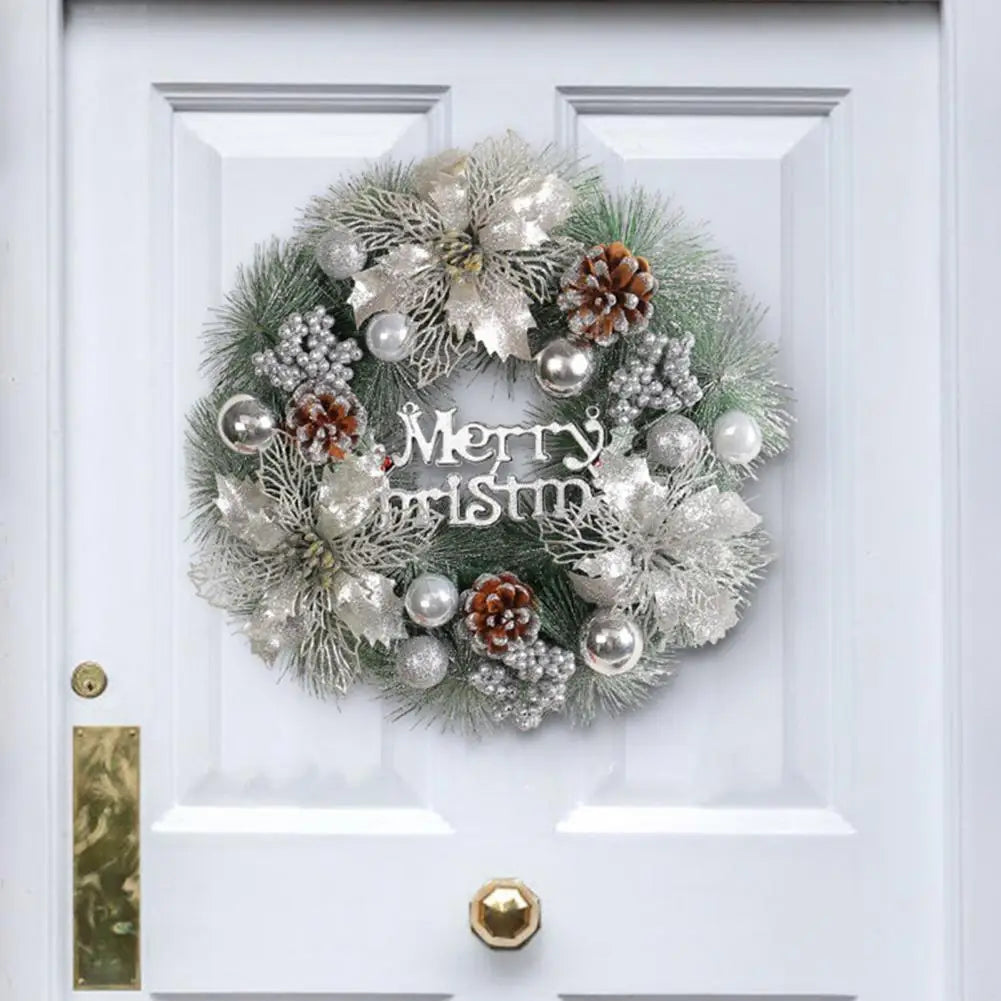 NNEOBA Christmas Wreath Window Holiday Decoration