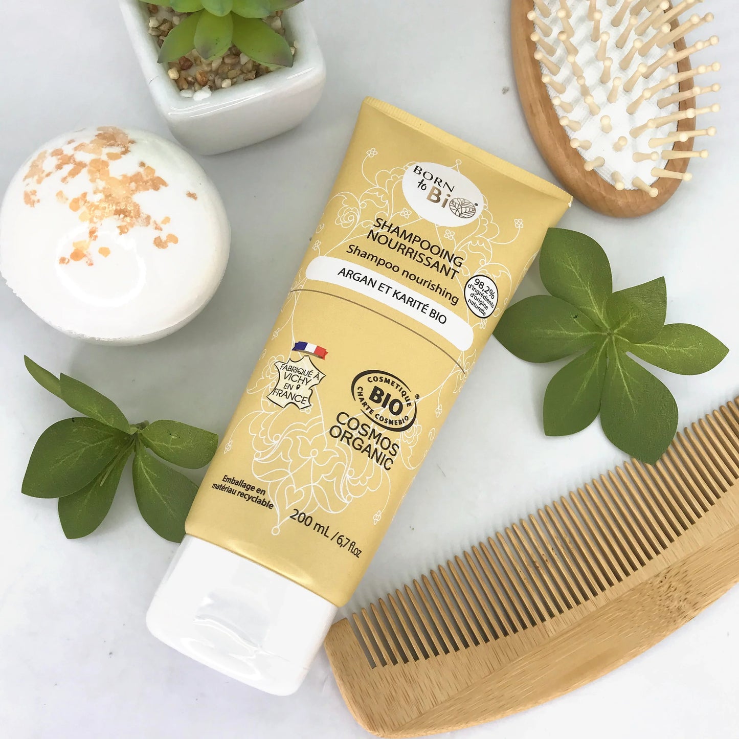 Nourishing Argan and Shea Shampoo - Certified Organic
