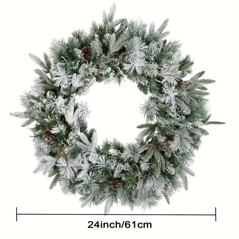 NNETM Classic Snowflake Wreath Christmas Decoration