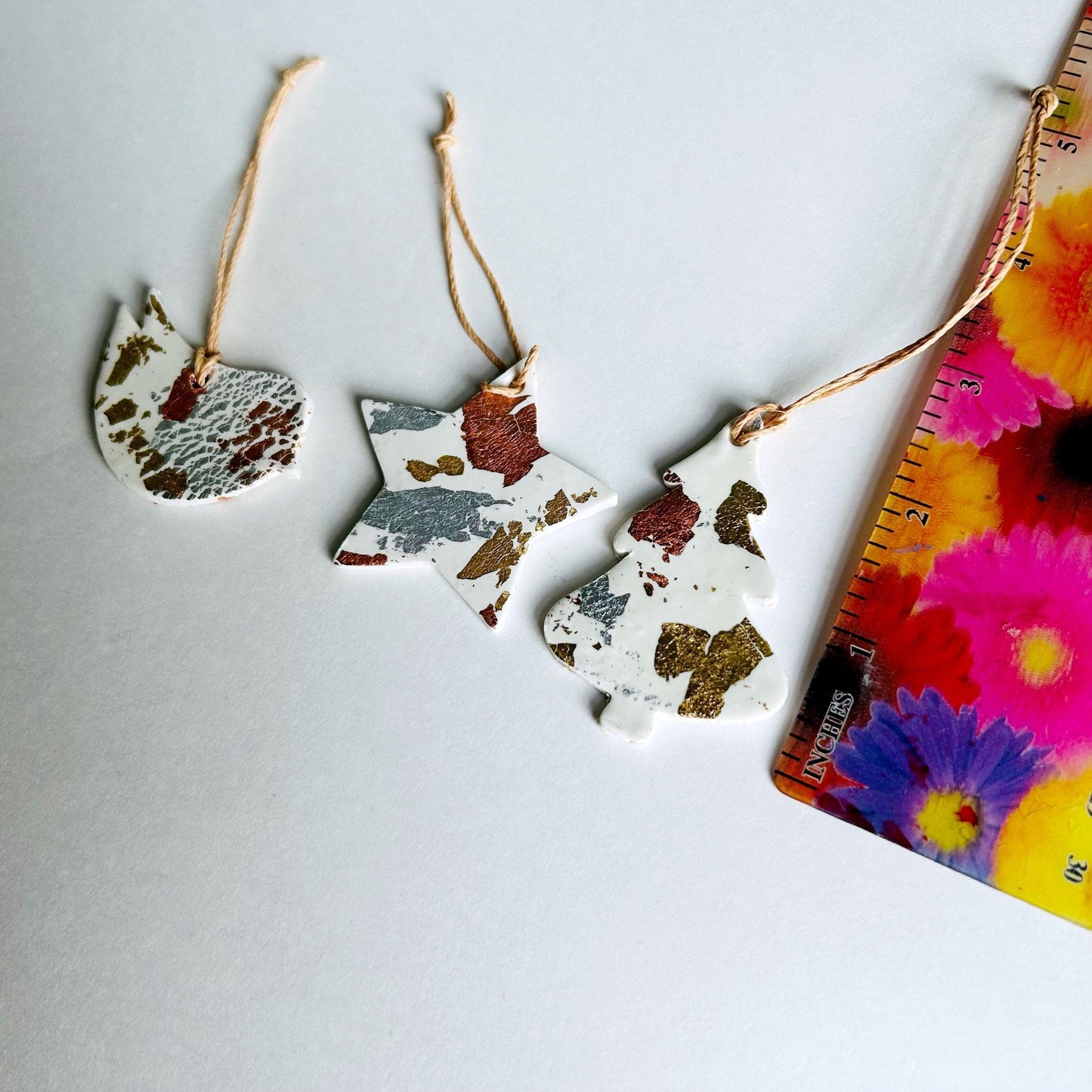 Dove Christmas Ornament, Minimalist Decoration