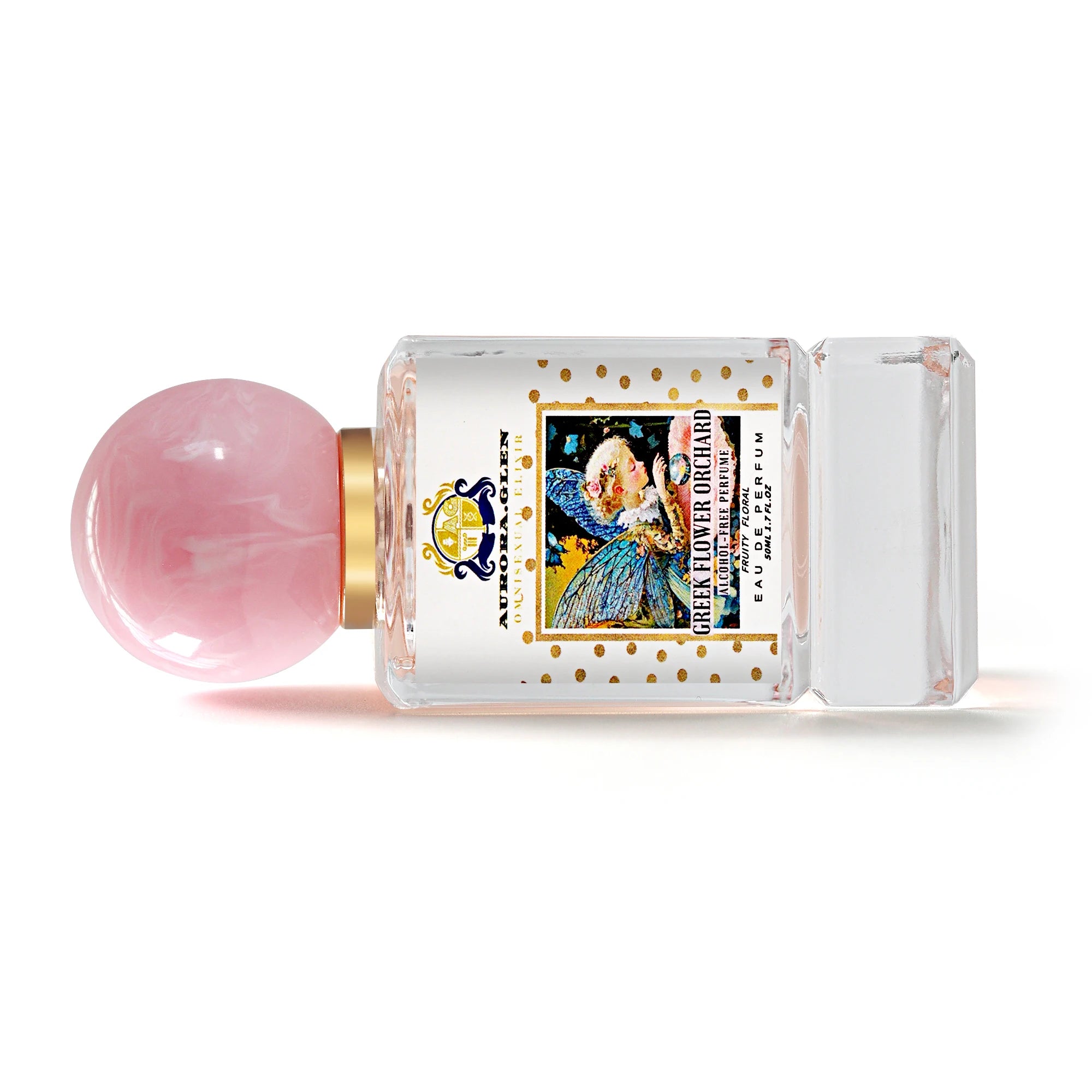Greek Flower Orchard Alcohol-Free Perfume Women's Floral Fruity Perfume Long Lasting with Jasmine Rose Musk  - Luxury Fragrance