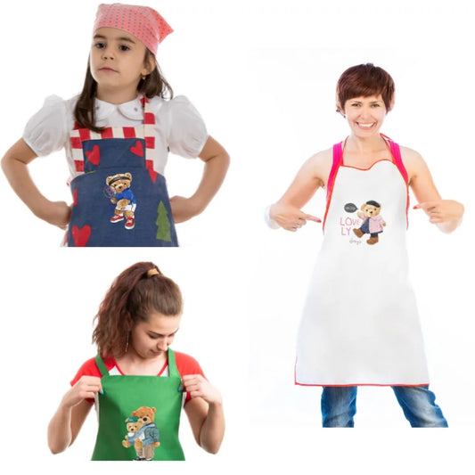 Cartoon Teddy Bear Sewing Hot Stamping Pattern Heat Transfer Printing Sticker High Elasticity Water-resistant Wash Resistant