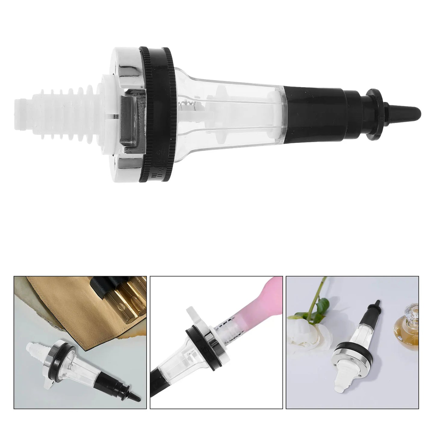 Perfume Pump Head Accessories Refillable Dispensers Plastic Durable Travel Bulk Bar Supply Filling Tool Display