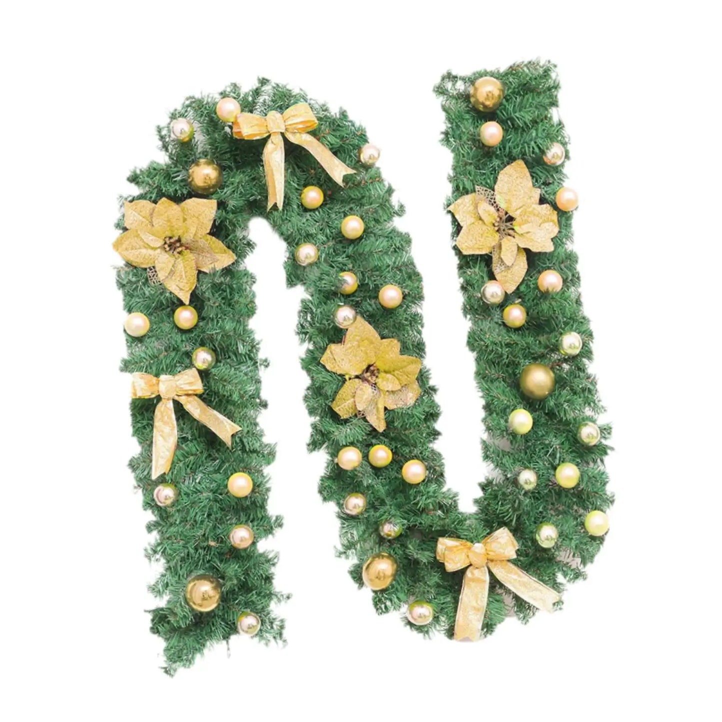 Christmas Garland Hanging Ornament Wreath Decoration