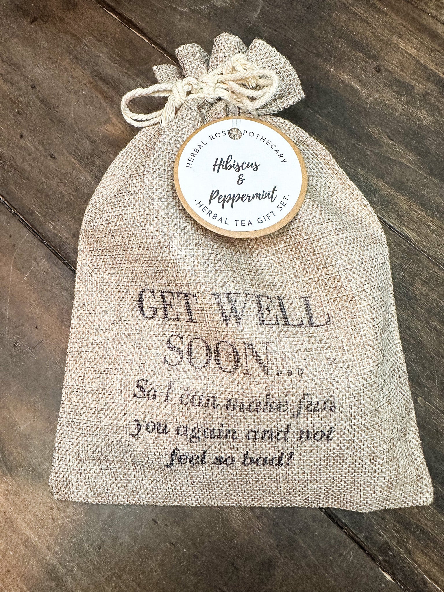 Sachet cadeau de tisane - 2 sachets cadeaux de tisane