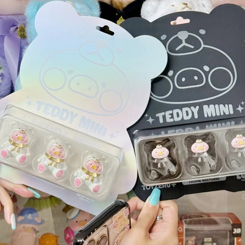 Lulu Pig Chopin Nocturnes Mozart Teddy Mini Blind Box Car Desktop Decor Pendant Cute Pig Birthday Gift For All Ages Lovely Toys