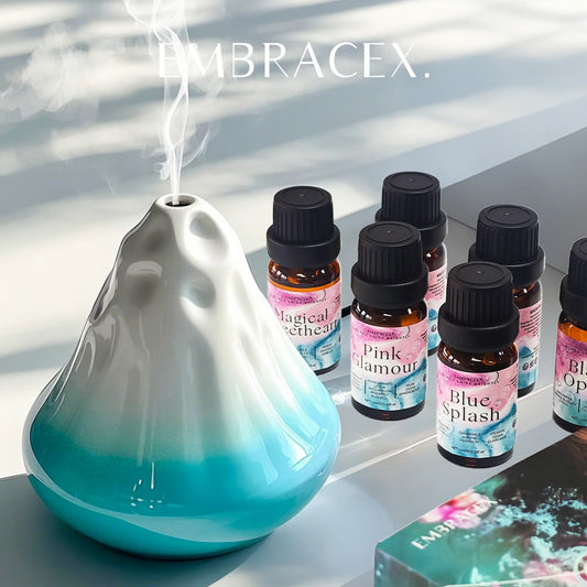 6PC/1Set Women Perfume Set Essential Oils Aromatherapy Essential Oils Gifts Box Women Fragrance Oil for Candle Soap Diffuser