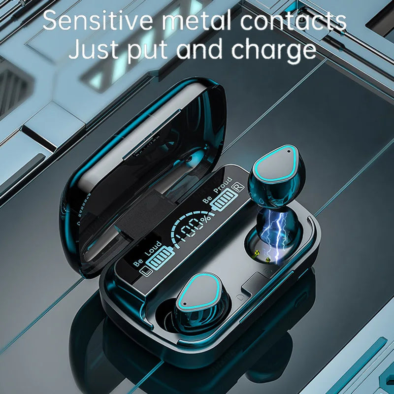 Bluetooth Wireless Headphones TWS Auriculares With Microphone Fone De Ouvido In Ear Headset Gamer Earphones Power Bank Handfre
