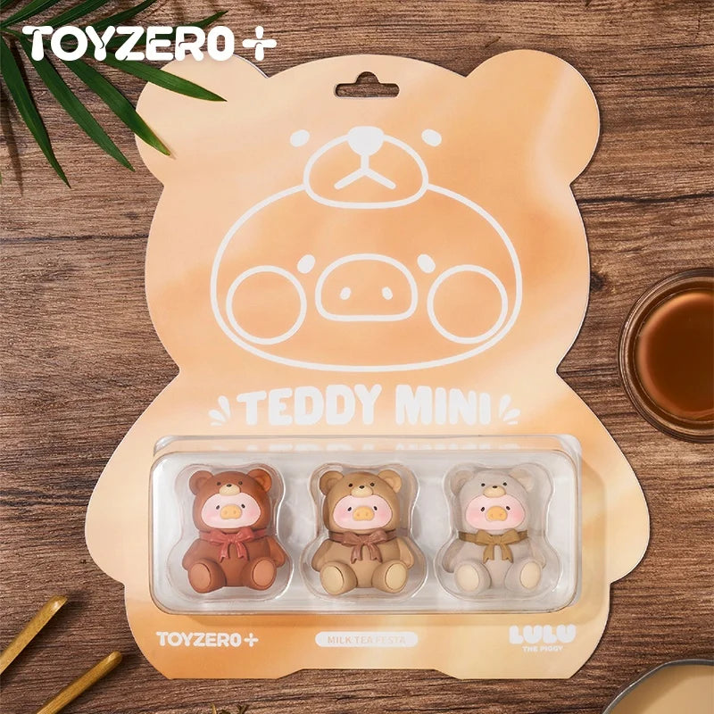 Lulu Pig Chopin Nocturnes Mozart Teddy Mini Blind Box Car Desktop Decor Pendant Cute Pig Birthday Gift For All Ages Lovely Toys