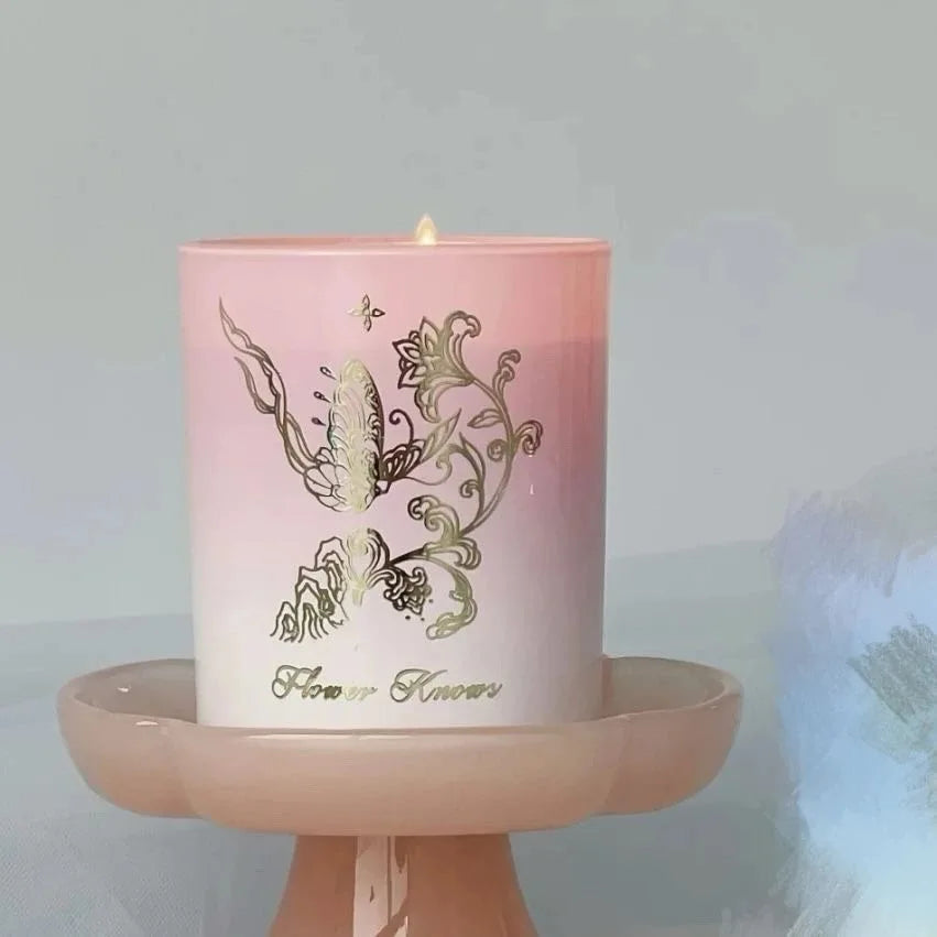 Flower Knows Strawberry Cupid Solid Perfume Balm Cute Portable Hand Cream Decorative Pendant Perfumes Convenient On-the-Go