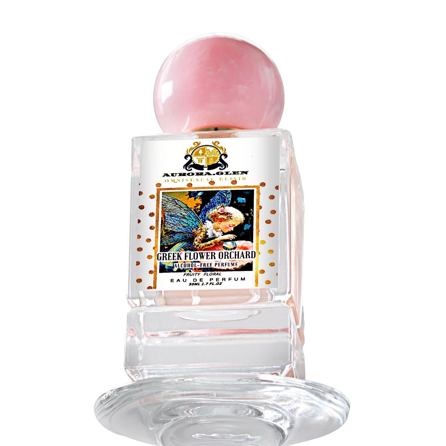 Greek Flower Orchard Alcohol-Free Perfume Women's Floral Fruity Perfume Long Lasting with Jasmine Rose Musk  - Luxury Fragrance