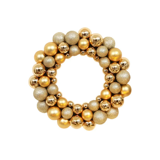 Christmas Ball Wreath Front Door Decoration