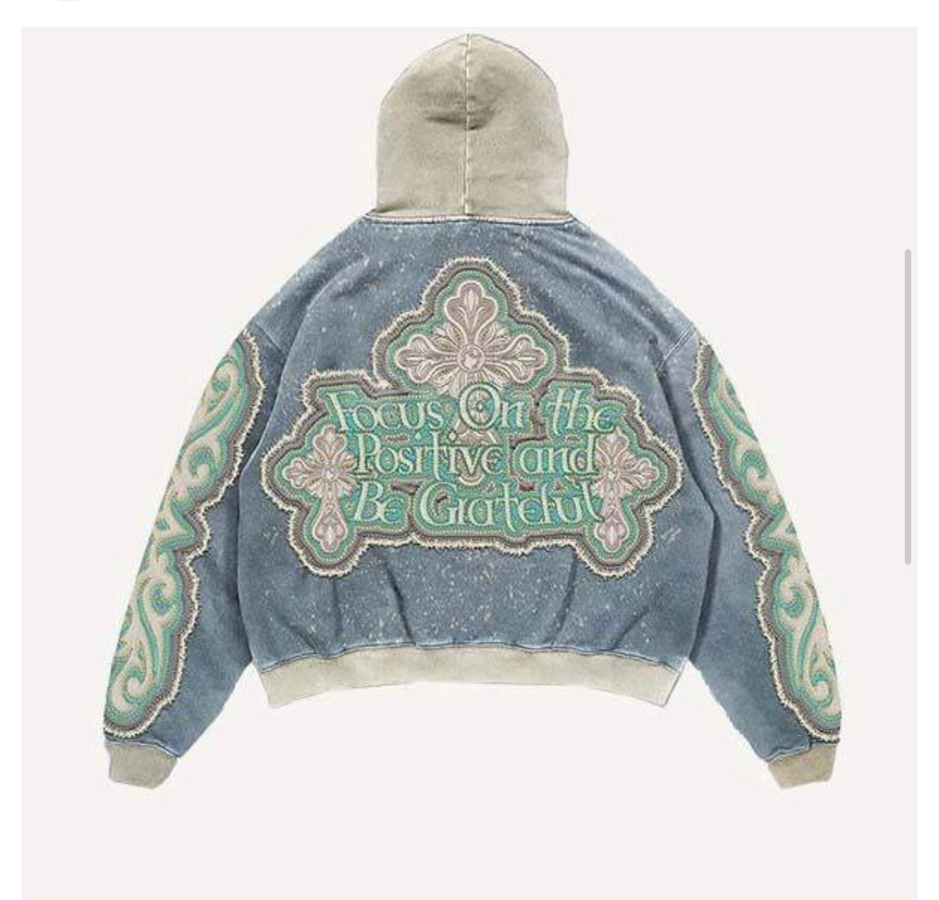 Fashion Casual Printed Polyester Sweater
