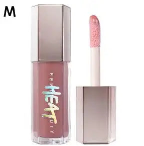 Fenty Beauty Gloss à lèvres soyeux et riche Miel Gloss à lèvres rouge Stardust Poudre compacte pour le contouring Stick illuminateur Diamond Highlighter