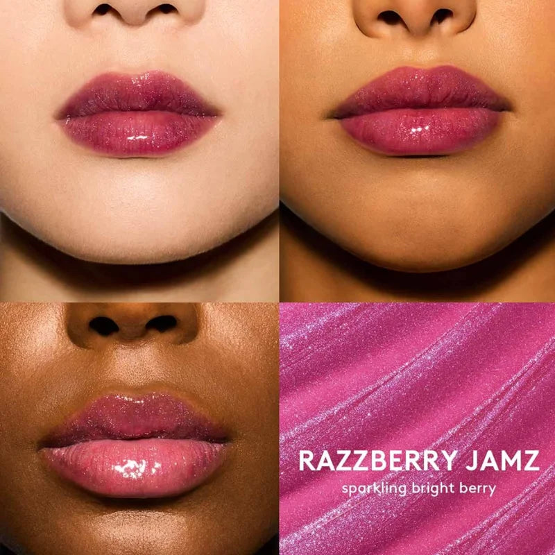 Fenty Beauty Gloss à lèvres soyeux et riche Miel Gloss à lèvres rouge Stardust Poudre compacte pour le contouring Stick illuminateur Diamond Highlighter