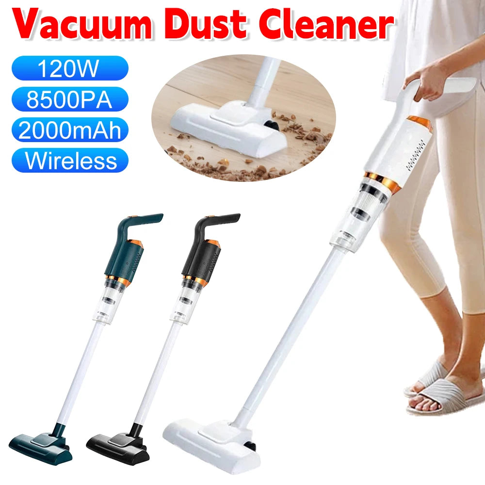 8500PA Wireless Handheld Vacuum Cleaner Portable Wireless Car Vacuum Cleaner Cordless Cleaning Robot 120W Home Vacuum Cleaner