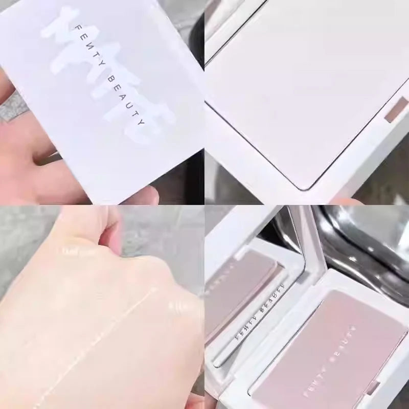Fenty Beauty Gloss à lèvres soyeux et riche Miel Gloss à lèvres rouge Stardust Poudre compacte pour le contouring Stick illuminateur Diamond Highlighter