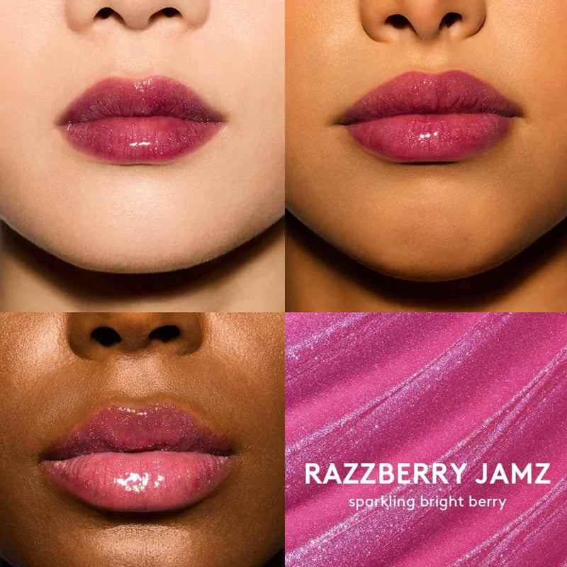 Fenty Beauty Gloss à lèvres soyeux et riche Miel Gloss à lèvres rouge Stardust Poudre compacte pour le contouring Stick illuminateur Diamond Highlighter