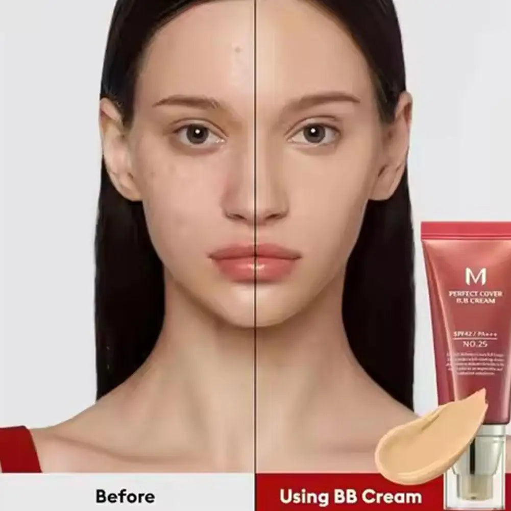 BB Cream Concealer Pores Flawless Liquid Foundation Long-lasting Control-Oil Size 21 23 Non-fake Isolation Concealer Makeups