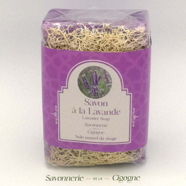 Savon à la Lavande avec Loofah 130g
