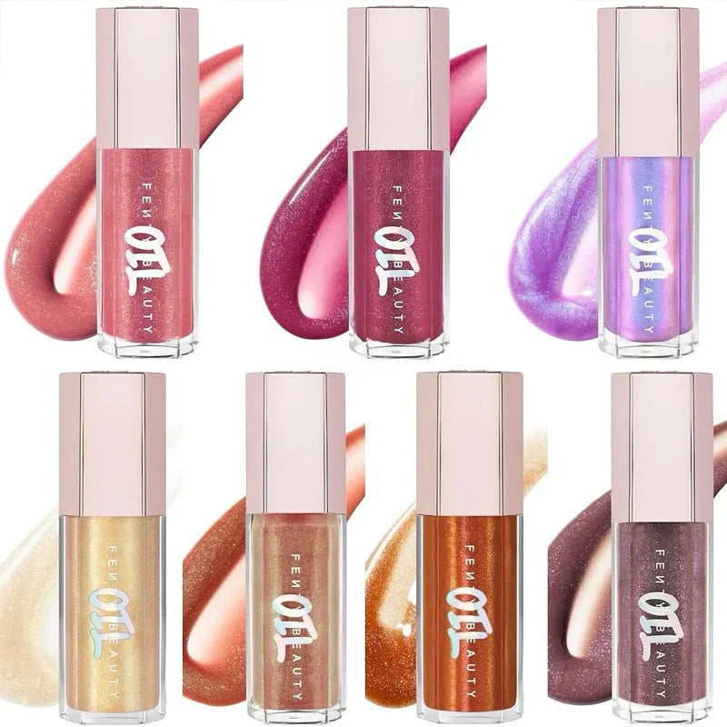 Fenty Beauty Gloss à lèvres soyeux et riche Miel Gloss à lèvres rouge Stardust Poudre compacte pour le contouring Stick illuminateur Diamond Highlighter