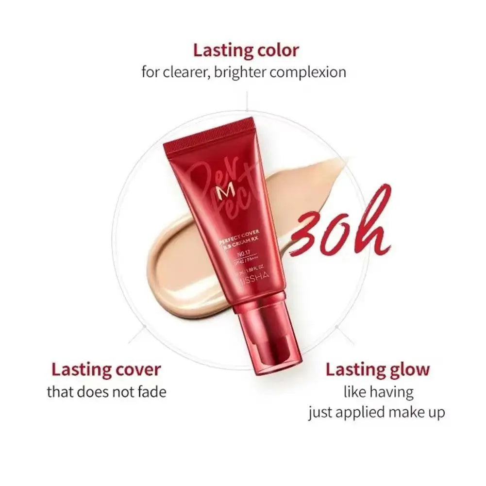 BB Cream Concealer Pores Flawless Liquid Foundation Long-lasting Control-Oil Size 21 23 Non-fake Isolation Concealer Makeups
