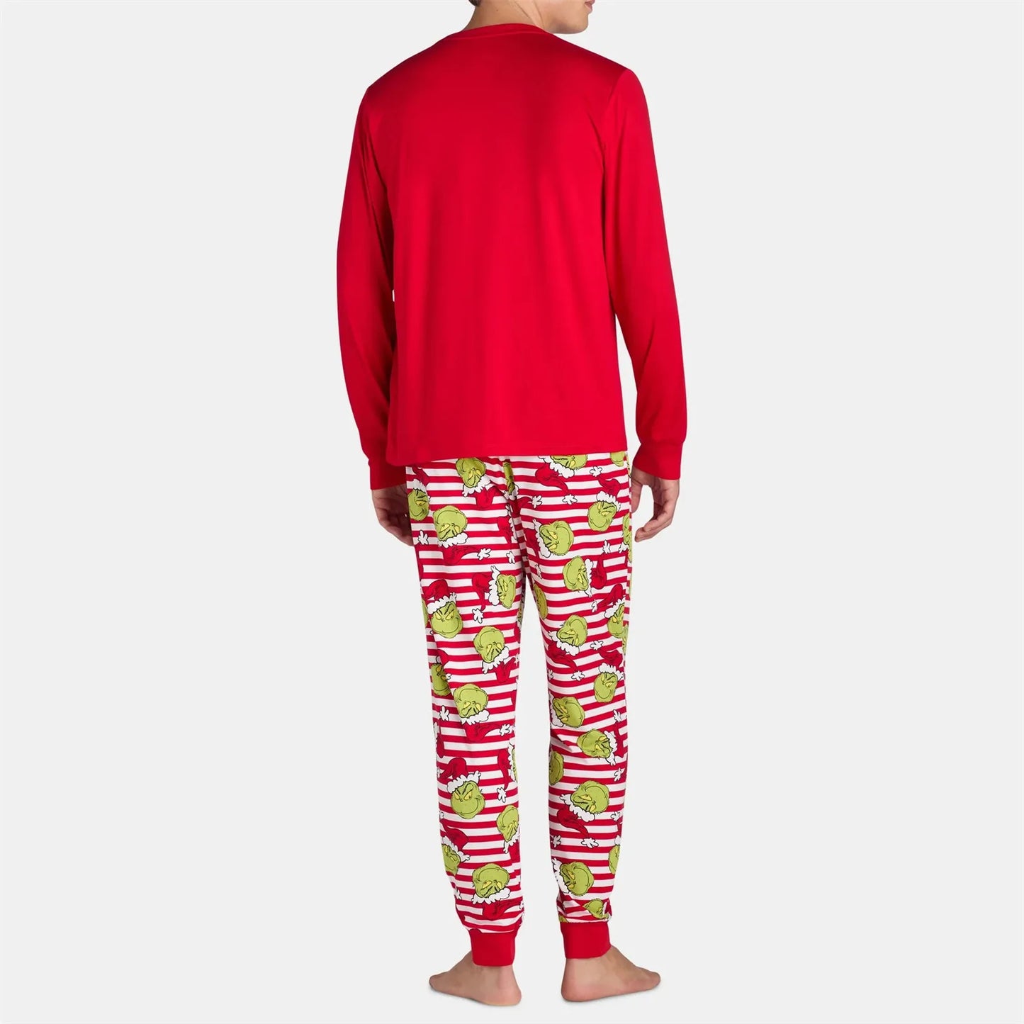 Family Matching Christmas Pjs, Playful Cartoon 2-Piece Pajama Set, Festive And Fun Holiday Sleepwear For The Whole Family