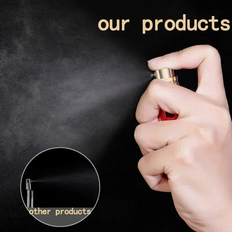 5ml Leather Perfume Bottle Refillable Perfume Atomizer for Travel Spray Bottle with Ultral Fine Fragrance Container Empty Mini