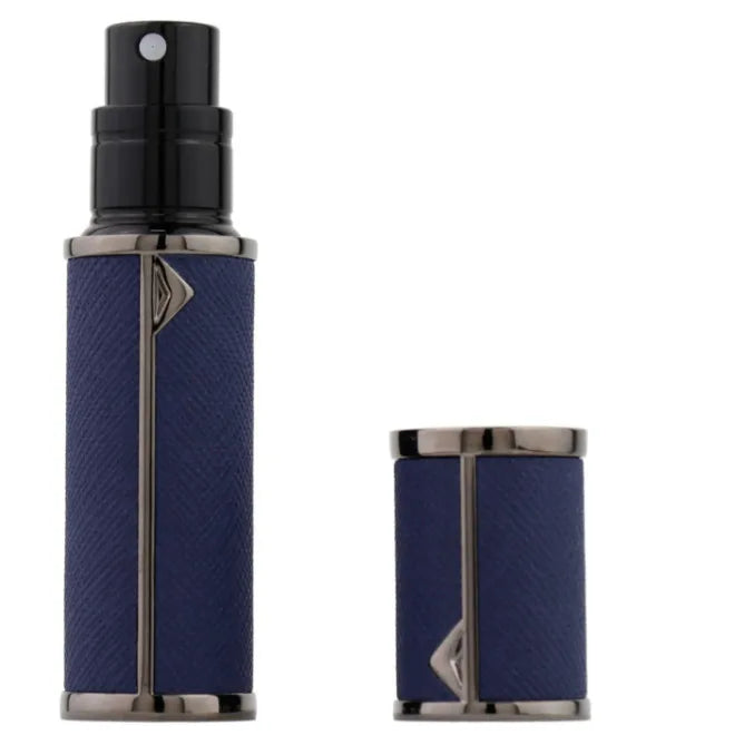 5ml Leather Perfume Bottle Refillable Perfume Atomizer for Travel Spray Bottle with Ultral Fine Fragrance Container Empty Mini