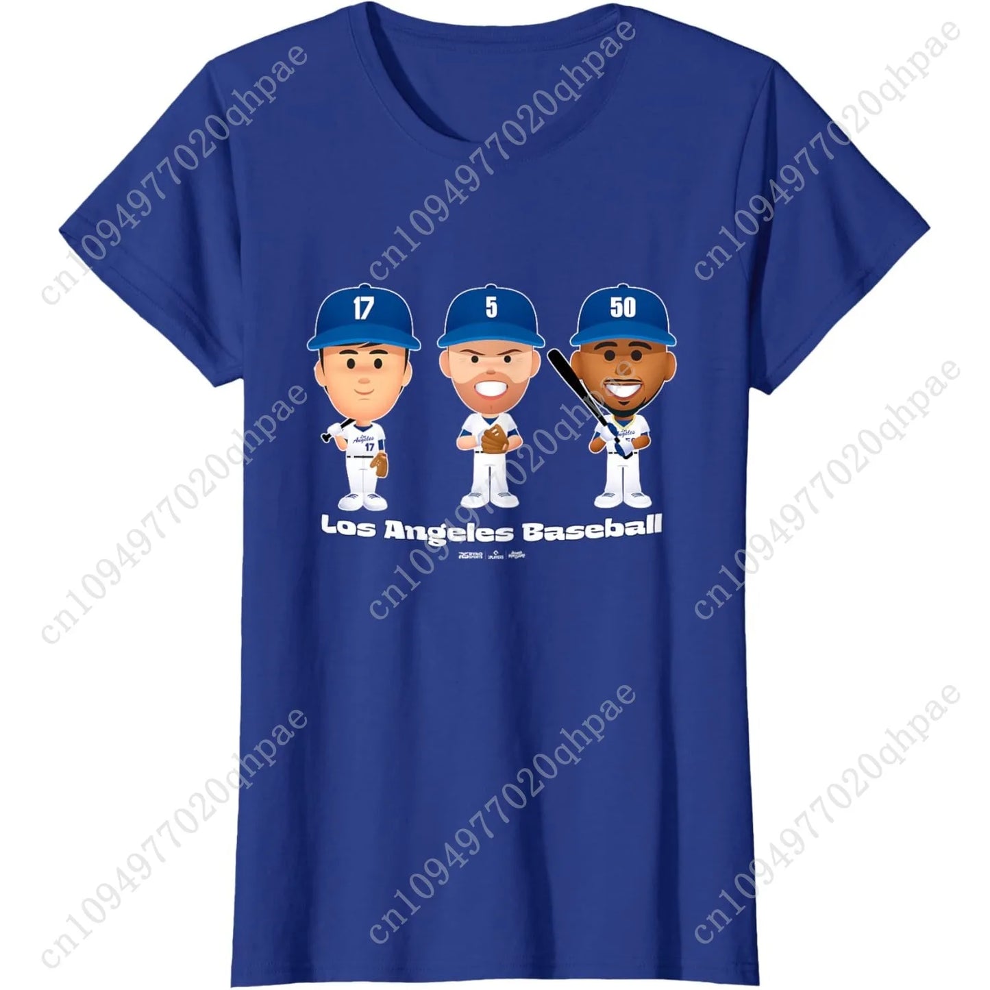 Los Angeles Baseball Players Body Trio MLBPA T-Shirt