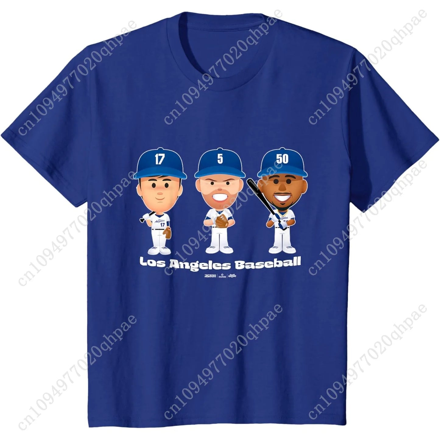 Los Angeles Baseball Players Body Trio MLBPA T-Shirt