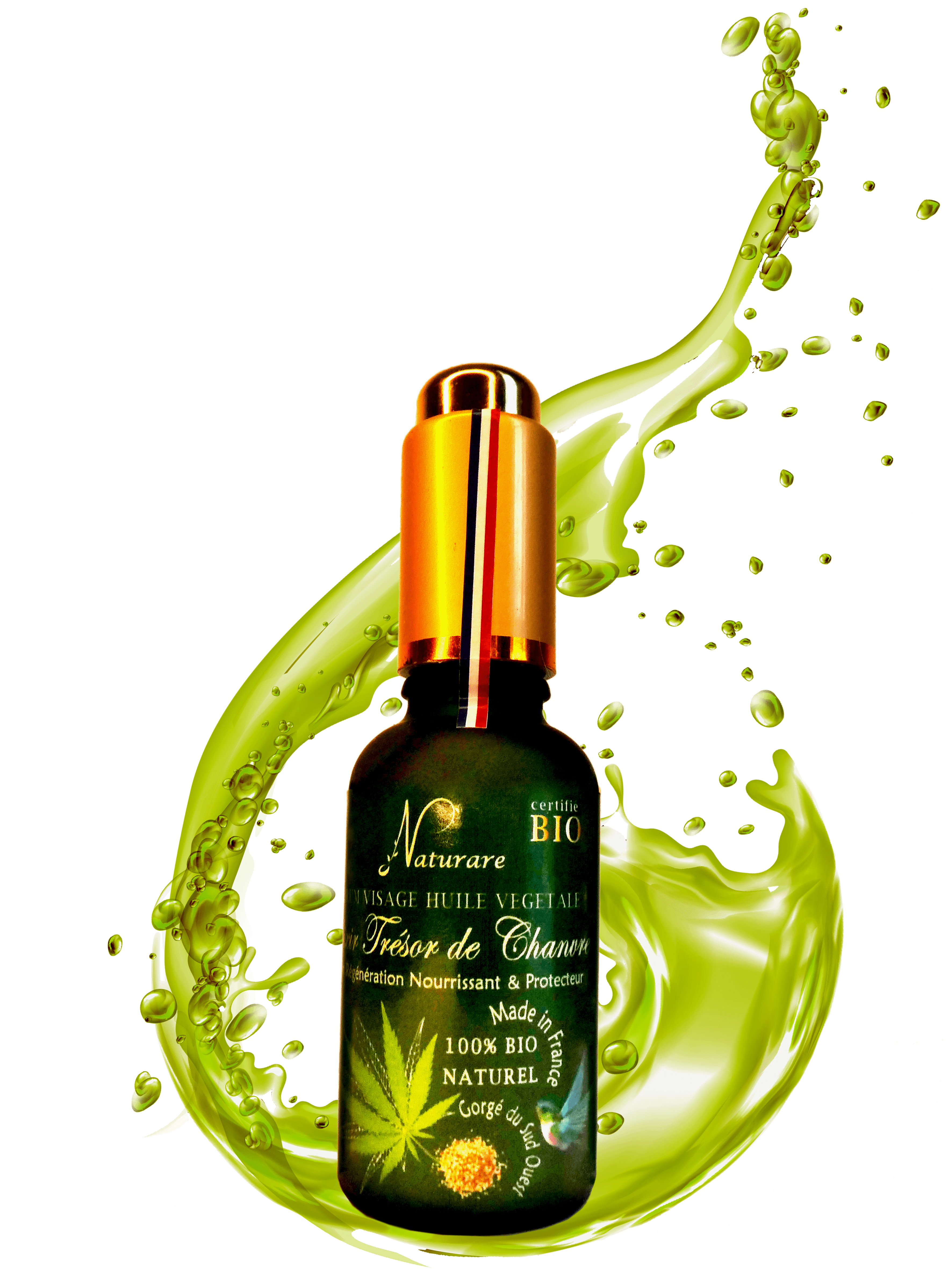 ELIXIR TRESOR DE CHANVRE BIO - Sérum Huile Végétale, Compléments Alimentaires-0
