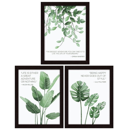 Motivational Quotes Wall Frames, Inspiring Quotes For Home, Office and