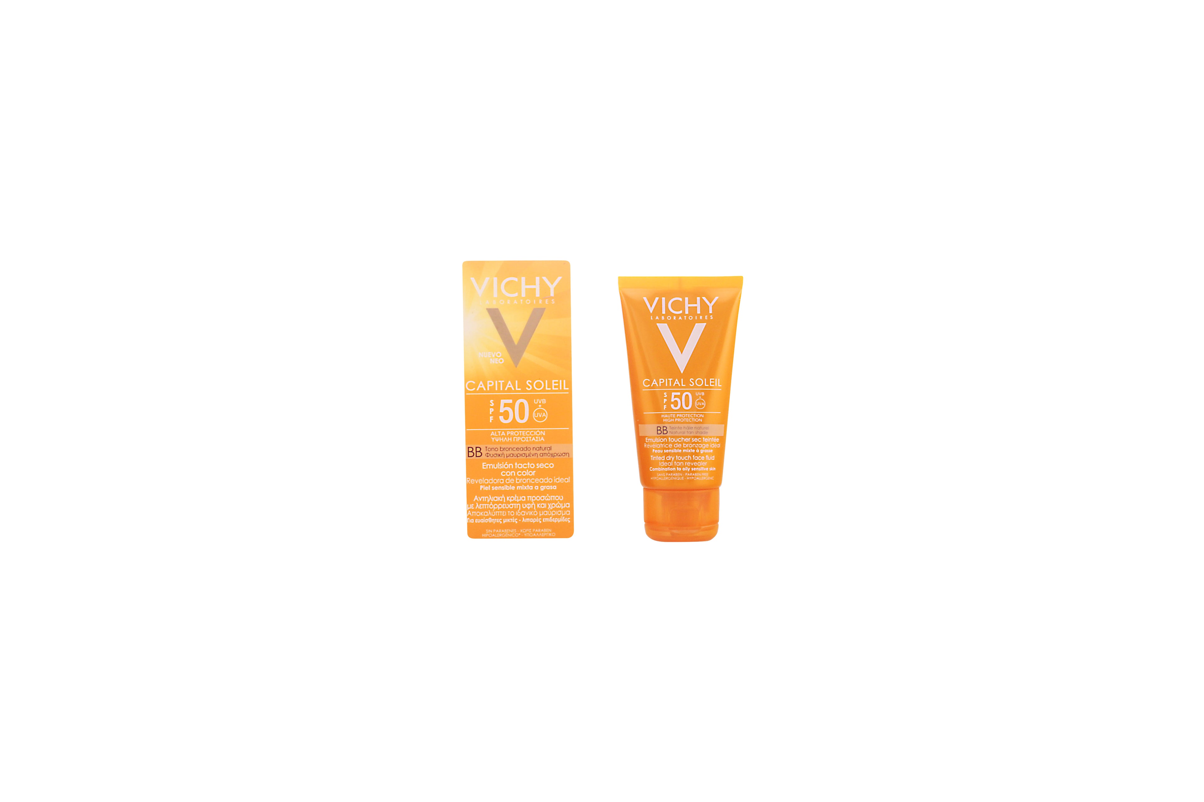 CAPITAL SOLEIL dry touch face cream SPF 50 50 ml