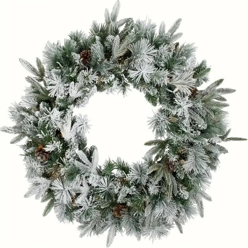 NNETM Classic Snowflake Wreath Christmas Decoration