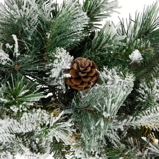 NNETM Classic Snowflake Wreath Christmas Decoration