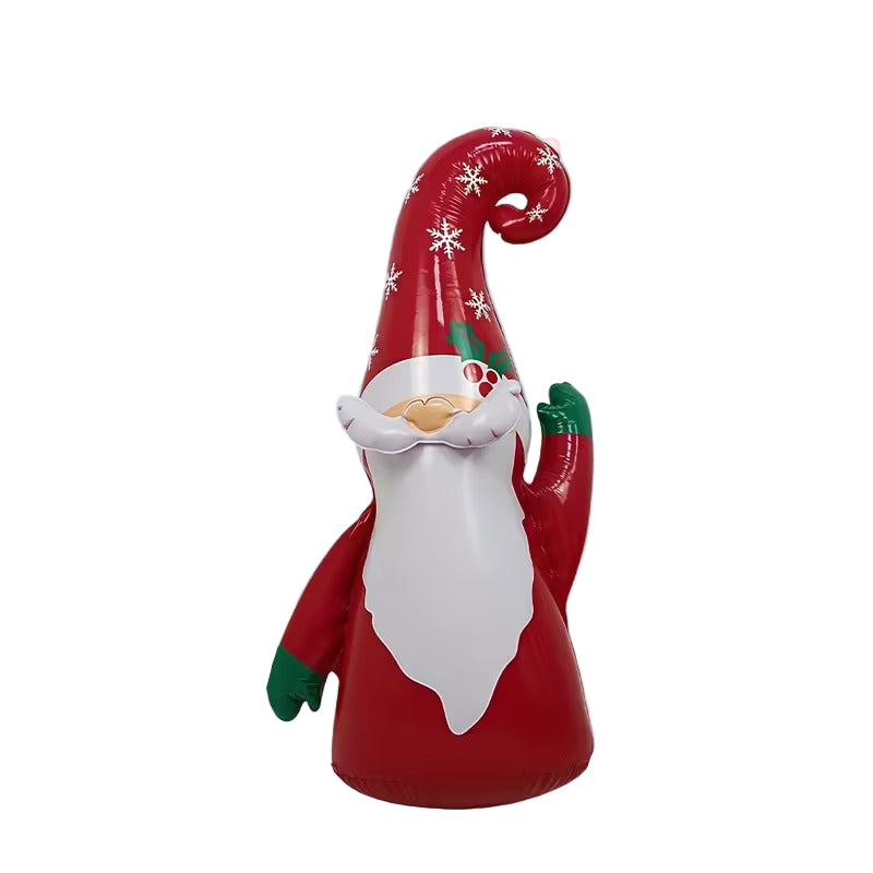 NNETM Inflatable Christmas Gnome Garden Decoration