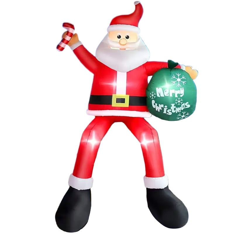 Santa Claus Inflatable Christmas Yard Decoration