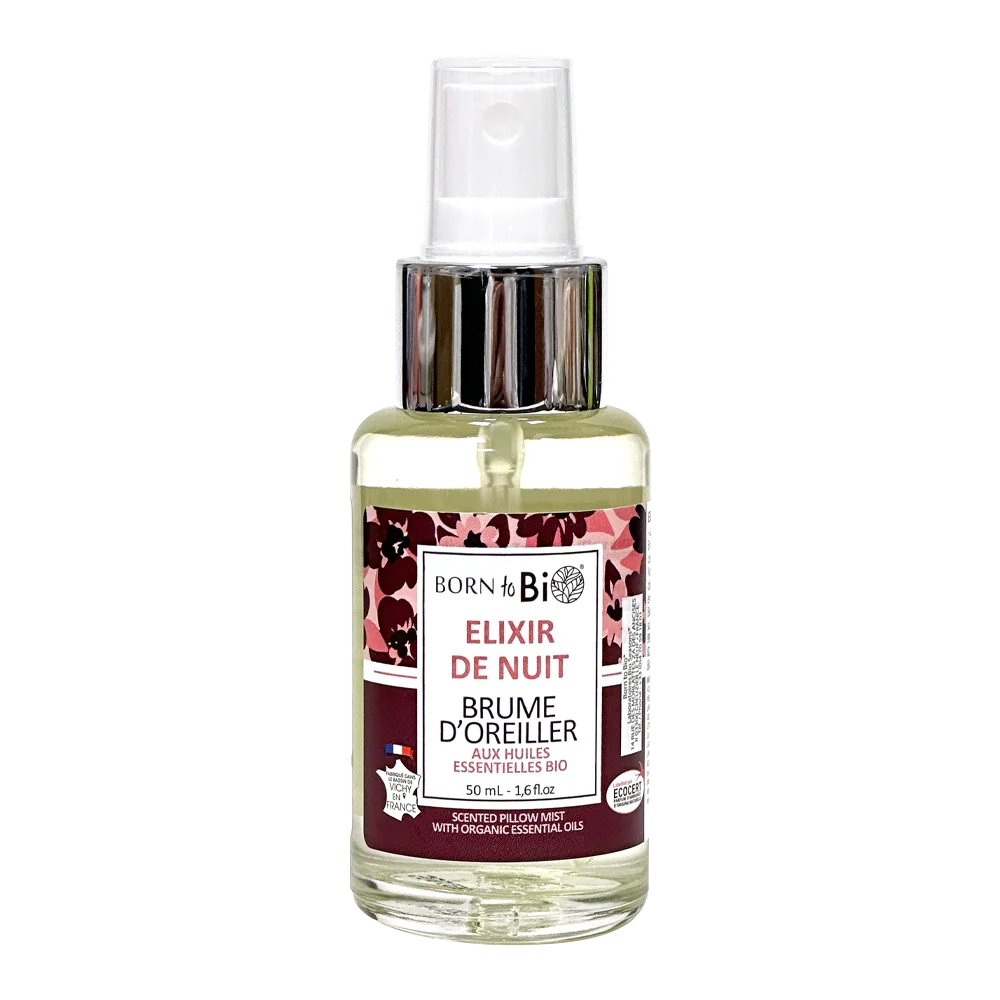 Night Elixir Pillow Mist with Organic Essential Oils
