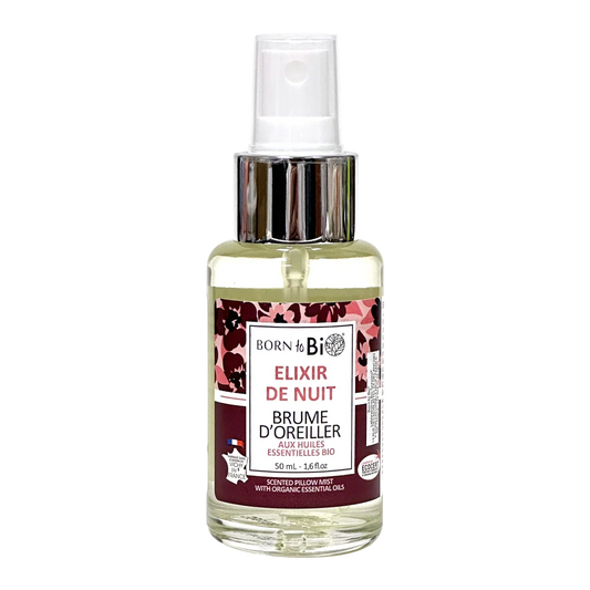 Night Elixir Pillow Mist with Organic Essential Oils